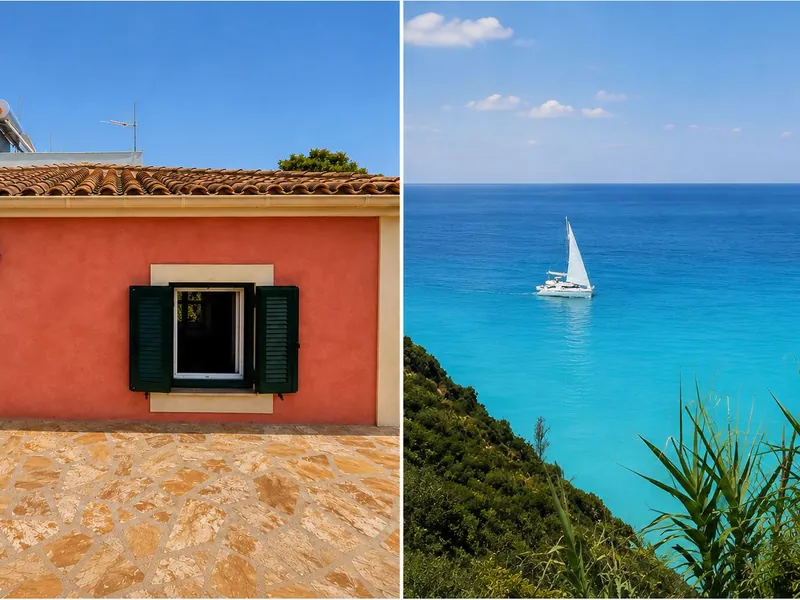 Cozy Village House| Sea View -Garden| Avliotes, Corfu (RR7468)