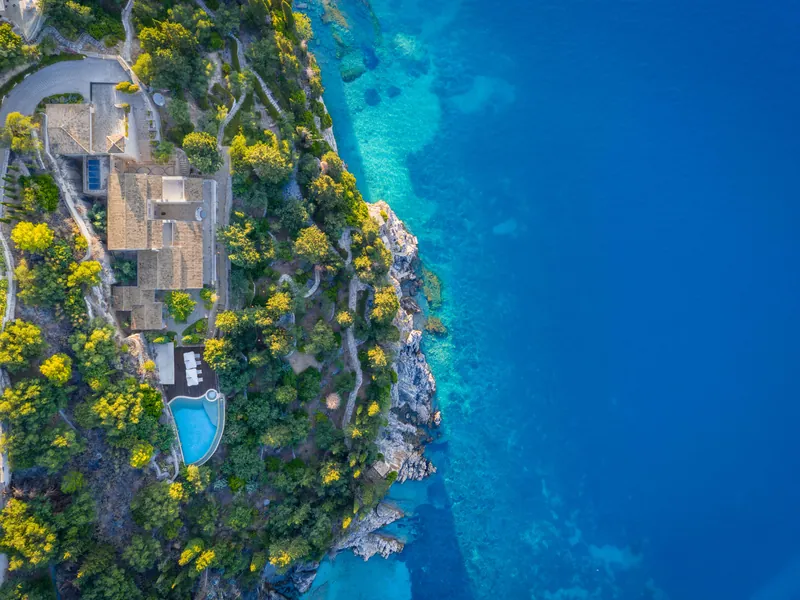 Seafront Villa for Sale in Agni, Corfu – Luxury Northeast Coast Estate (RR4454)