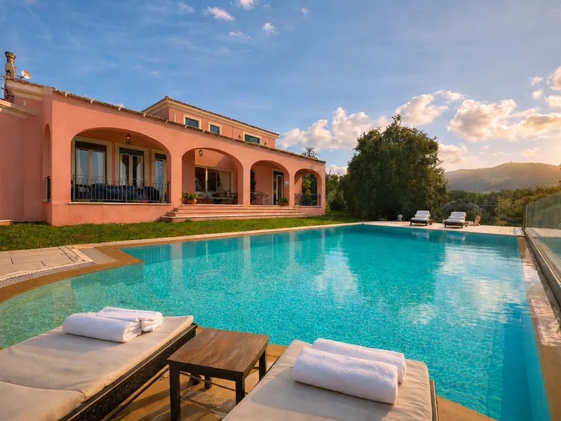 Villa with Private Pool in Central Corfu, near Achilleion (RR7492)